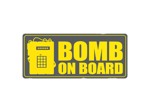 Sticker | Bomb On Board image