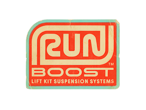 Sticker | Run Boost Lift Kits image