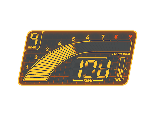 Sticker | Digital Dashboard (Lenticular) image