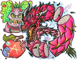 Fruits And Veggies Stickers icon